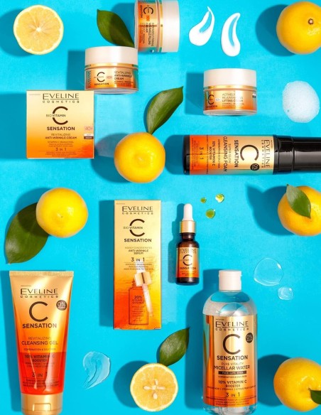 Eveline C Sensation Crema Intensiva Reafirmante Día y Noche 50+ 50 ml