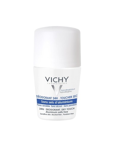 Vichy desodorante roll-on sin aluminio
