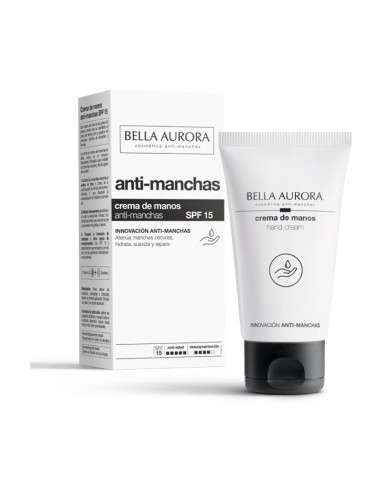 Bella Aurora Crema de Manos Antimanchas SPF15 75 ml