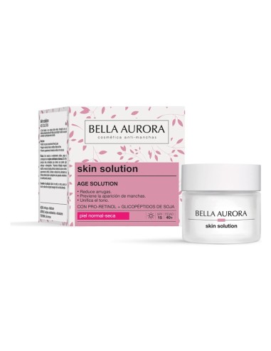 Bella Aurora Age Solution Piel Normal-Seca SPF15 50 ml