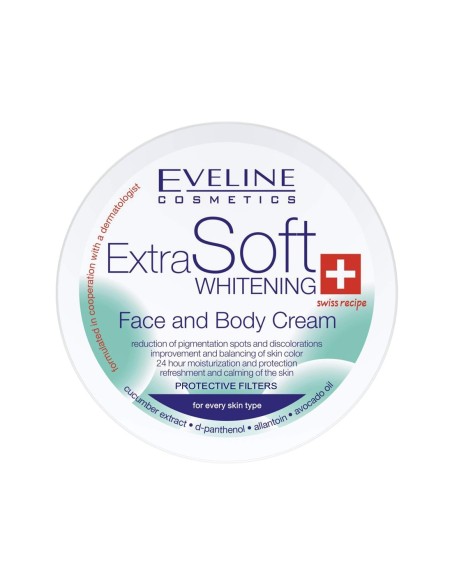 Eveline Crema Blanqueadora de Cara y Cuerpo Extra Suave 200 ml