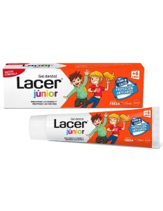 Lacer Junior Gel Dentífrico Fresa 75 ml para niños