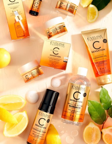 Eveline C Sensation Agua Micelar Pure Vitality 3en1 400 ml