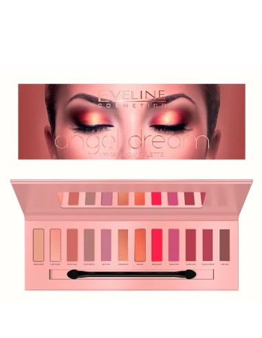 EVELINE PALETA DE SOMBRAS 12 COLORS ANGEL DREAM