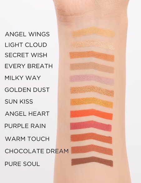EVELINE PALETA DE SOMBRAS 12 COLORS ANGEL DREAM