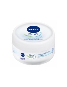 NIVEA Soft Mini crema hidratante de 50 ml en tarro blanco