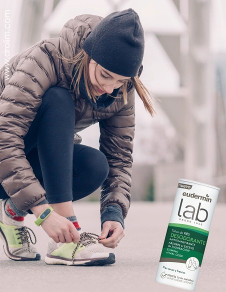 Polvos de Talco Desodorante para Pies Eudermin