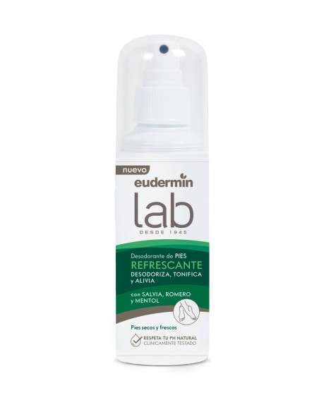 Eudermin Pies Desodorante Refrescante Spray 125 ml