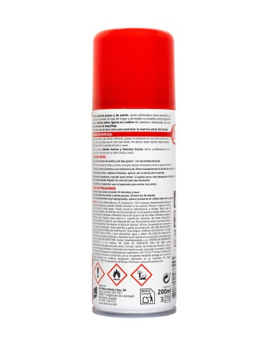 Elimina manchas difíciles con Cebralin Spray de 200 ml.