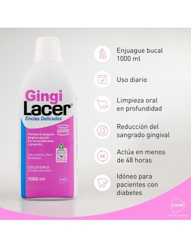 Colutorio GingiLacer 500 ml