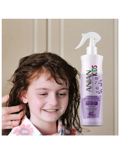 Acondicionador Bifásico Infantil Anian Kids Desenredante, 400 ml