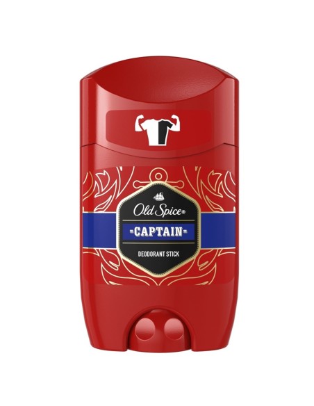 Old Spice Desodorante Stick Captain 50 ml 0% Sales de Aluminio