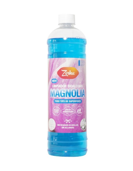 Zorka Limpiador Magnolia 1L con pH neutro y bioalcohol para suelos y superficies