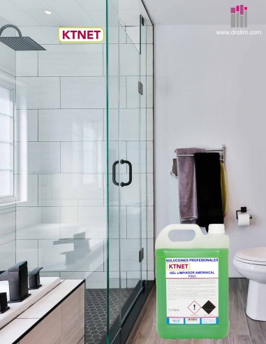 KTNET Limpiador Gel Amoniacal Pino 5L Profesional