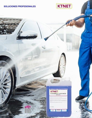 KTNET Champú de coches manual profesional 5L