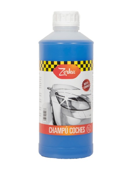 Zorka Champú de Coches 1L: limpieza manual eficaz y biodegradable