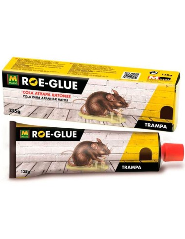 Tubo de cola atrapa ratones Roe-Glue Massó 135g.