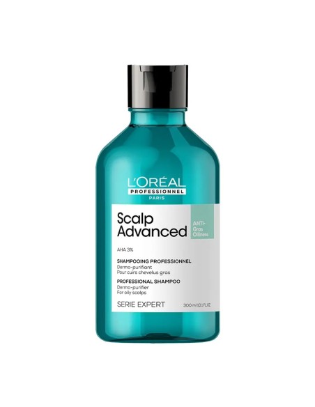 L'Oréal Scalp Advanced Champú Purificante Anti-Grasa 300 ml