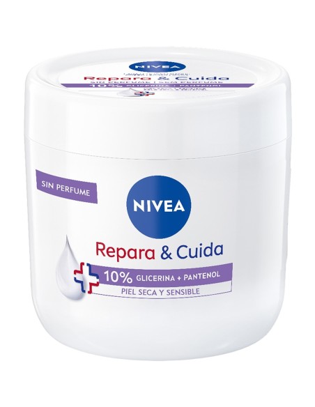Nivea Repara & Cuida Glicerina + Pantenol Crema Corporal 400ml