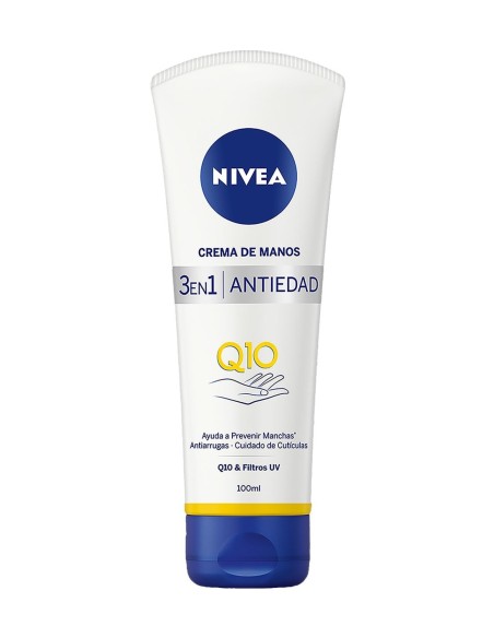 Nivea Crema de Manos Q10 Antiedad 3 en 1 100 ml