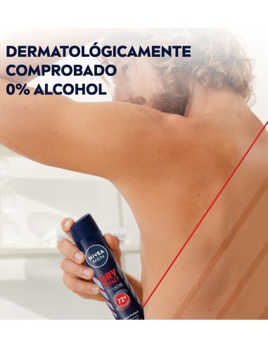 NIVEA Men Dry Impact: Desodorante en Spray para Protección Duradera, 200 ml