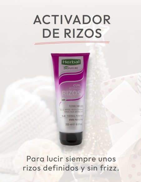 Envase de Herbal Activador Rizos 200ml.