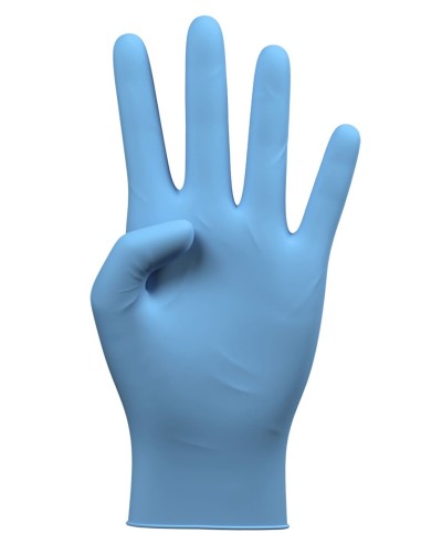 Cuatrogasa Guante Nitrilo Extreme Lite Azul Talla Pequeña