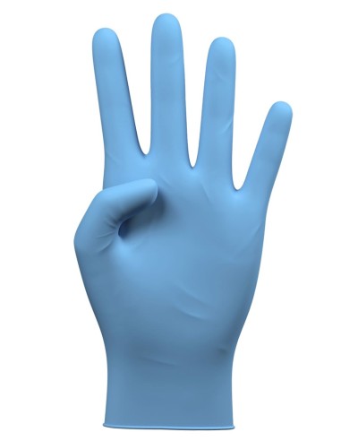 Guantes de Nitrilo Azules Desechables Extreme Plus Talla M (8) - Pack de 100 Unidades