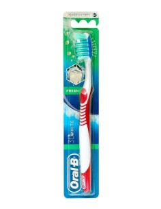 Cepillo de Dientes Oral-B Fresh 3D White Medio | Limpieza y Blancura
