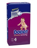 DODOT PAÑAL ACTIVITY TALLA-4 58 UD 9 A 14 KG