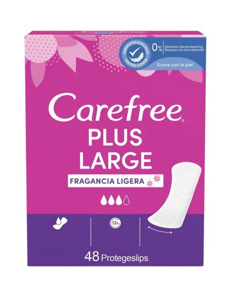 Carefree Salva Slip 48 uds Maxi Plus Fragancia Ligera