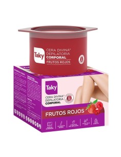 Taky Cera Depilatoria Caliente Divina Frutos Rojos 400 g