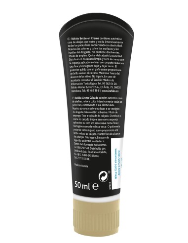Búfalo Crema Calzado Negro 50 ml