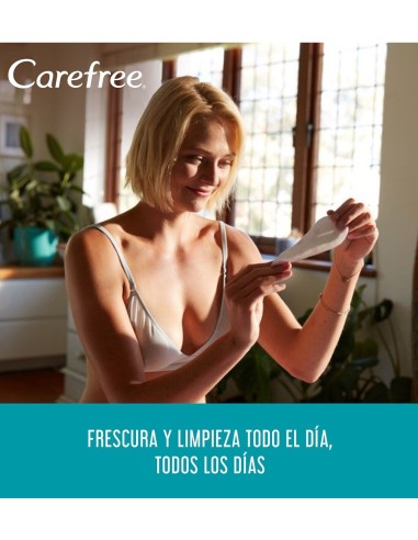Carefree Protege Slips Cotton Fresh Normal Fragancia Fresca