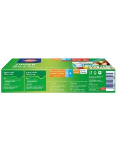 Albal Bolsa Congelación Zipper Mediana 1 L 12 Uds 2