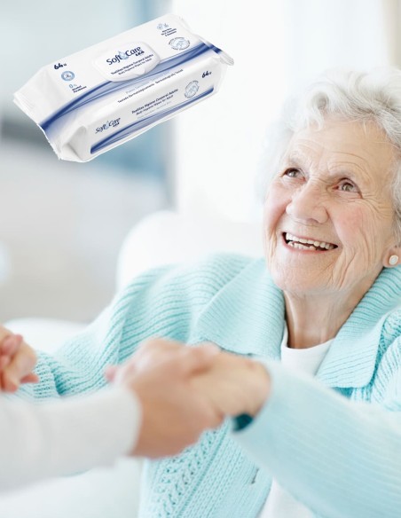 Lea Toallitas Húmedas Higiene Adulto 64 uds Soft Care