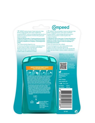 Compeed Parches Discretos para Granos, Limpiadores y Anti-Imperfecciones, 15 Unidades