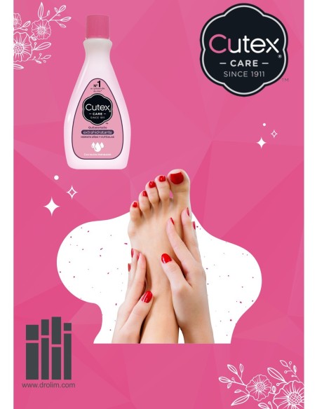 Quitaesmalte de Uñas Cutex Extra Hidratante, Formato Grande 200 ml