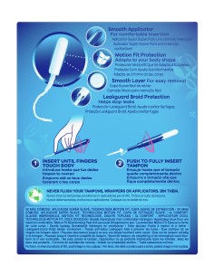 Tampax Pearl Super Plus 24 uds con Aplicador 2