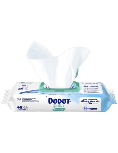 Envase de Dodot Toallitas Bebé.