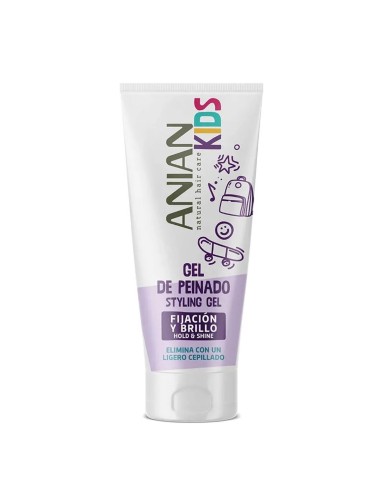 Anián Gel de Peinado Kids 250 ml | Fijación suave sin residuos