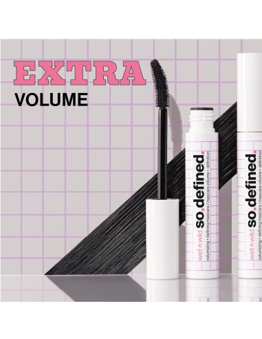 WNW MASCARA MEGA VOLUM SO DEFIN BLACK