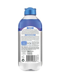 Garnier Agua Micelar Bifásica 400 ml piel y ojos sensibles 2