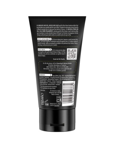 Got2b Gel Fijador Ultra Glued 150 ml Nº6 - Fijación Extrema