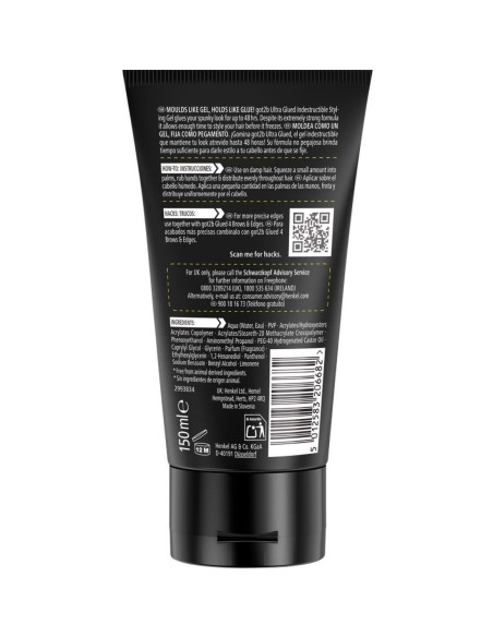 Got2b Gel Fijador Ultra Glued 150 ml Nº6 - Fijación Extrema