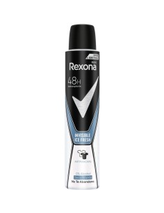 Rexona Desodorante Spray Men Invisible Ice Fresh 48H 200 ml
