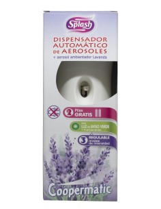 Splash Coopermatic Difusor Automático + Recambio - Aroma Continuo