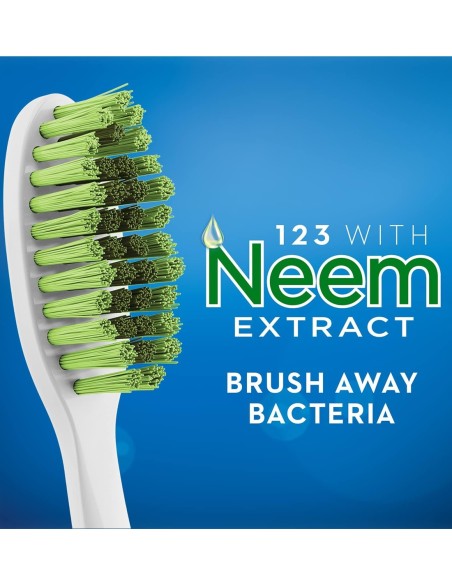 CEPILLO DENTAL ORAL-B 1.2.3 EXTRACT NEEM DUREZA MEDIA