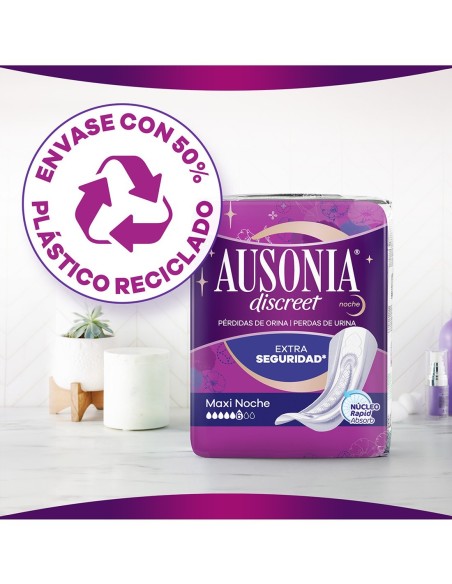 Compresas de incontinencia con nucleo de absorcion rapida