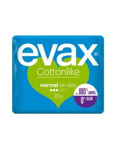 Evax Cottonlike 20 unidades flujo normal